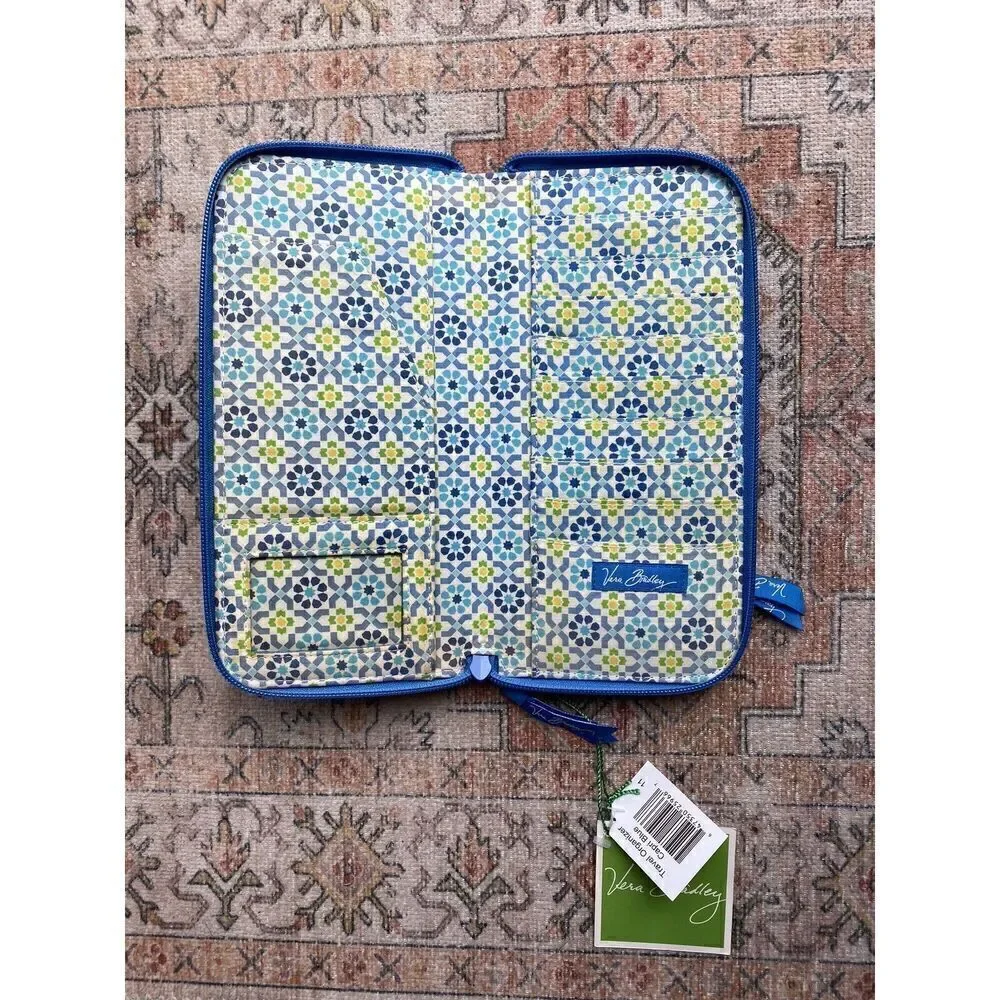 Vera Bradley Floral Paisley Card Holder Wallet - Picture 4 of 9